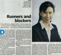 Runners and Blockers. Business Times 2011